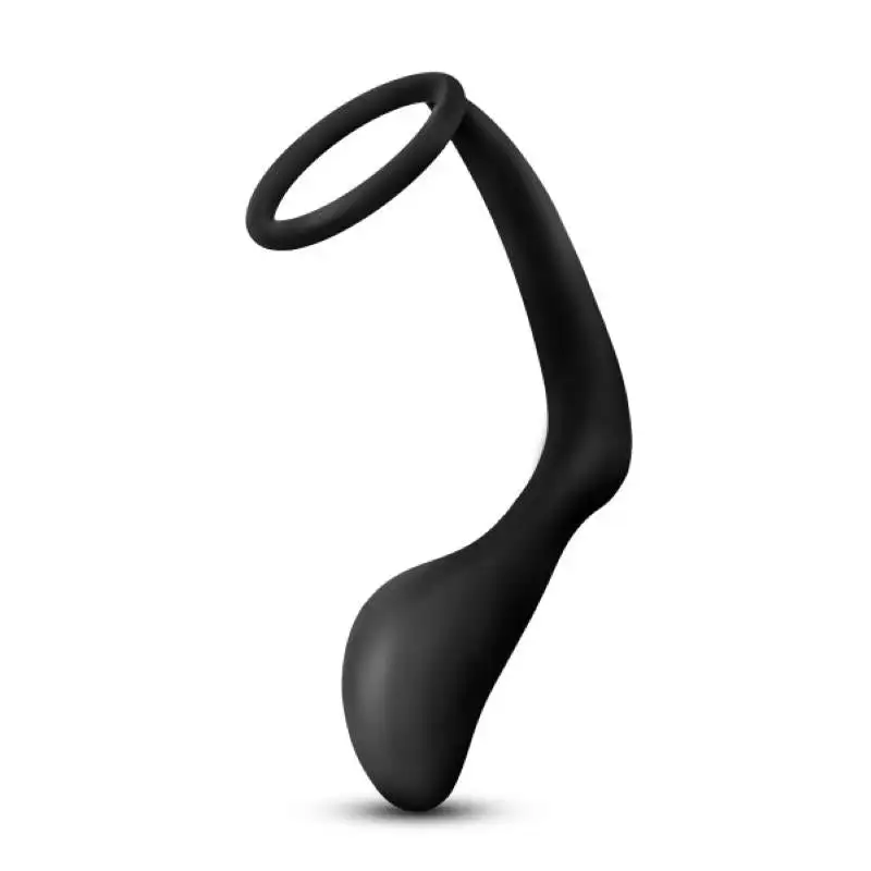 Anal Adventures - Platinum Anaal Plug Met Cockring - Zwart 4 Anal Adventures - Platinum Anaal Plug Met Cockring - Zwart - Afbeelding 2