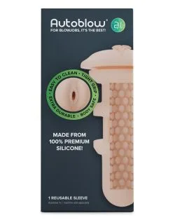 Autoblow - A.I. Siliconen Vagina Sleeve - Lichte Huidskleur -Cock & Ball Toys Autoblow A I Siliconen Vagina Sleeve lichte huidskleur 5