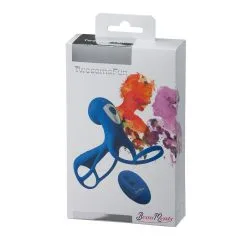 BeauMents - Twosome Fun Vibrerende Cockring Met Clitoris Stimulator - Blauw 13 BeauMents - Twosome Fun Vibrerende Cockring Met Clitoris Stimulator - Blauw -Cock & Ball Toys BeauMents Twosome Fun Vibrerende Cockring met Clitoris Stimulator blauw 6