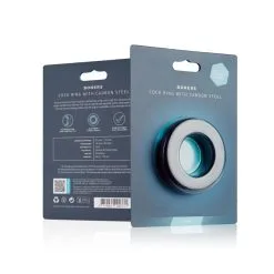 Boners - Cockring Met Stalen Kern - Zwart 11 Boners - Cockring Met Stalen Kern - Zwart -Cock & Ball Toys Boners Cockring Met Stalen Kern Zwart 5
