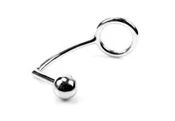 Kiotos Cockring Met Anaal Bal RVS - Bal Ø 30 Mm, Ring Ø 45 Mm