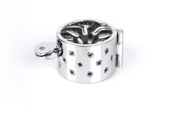 Kiotos Steel Cockring Met Spijkers Van Roestvrijstaal