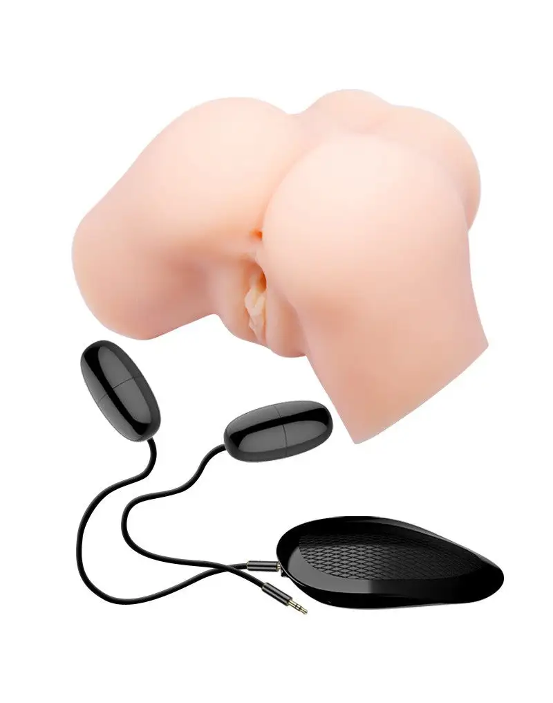 Crazy Bull Vibrerende Vagina & Ass Masturbator SAMANTHA - Lichte Huidskleur 3 Crazy Bull Vibrerende Vagina & Ass Masturbator SAMANTHA - Lichte Huidskleur