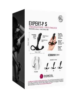 Dorcel - Expert-P Prostaatplug - Small - Zwart -Cock & Ball Toys Dorcel Expert P Prostaatplug Small zwart 4