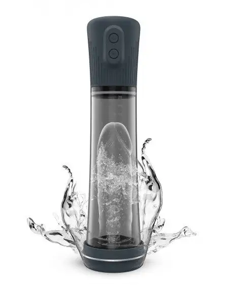 Dorcel - Hydro Pump Oplaadbare Water- En Lucht Penispomp - Zwart 6 Dorcel - Hydro Pump Oplaadbare Water- En Lucht Penispomp - Zwart - Afbeelding 4