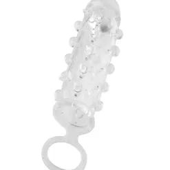 Dorcel - Mr. Orgasm Elastische Penis Sleeve Met Noppen - Transparant