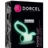 Dorcel - Power Clit Glow In The Dark Vibrerende Cockring -Cock & Ball Toys Dorcel Power Clit Glow in the Dark Vibrerende Cockring
