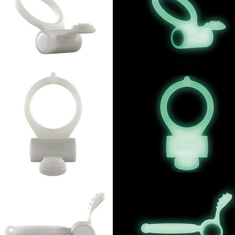 Dorcel - Power Clit Glow In The Dark Vibrerende Cockring 4 Dorcel - Power Clit Glow In The Dark Vibrerende Cockring - Afbeelding 2