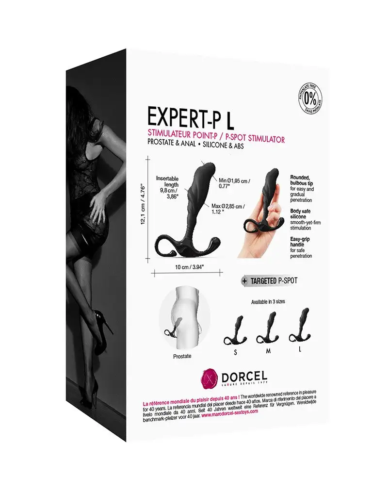 Dorcel - Prostaat Plug Expert-P - Maat L 5 Dorcel - Prostaat Plug Expert-P - Maat L - Afbeelding 3