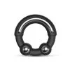 Dorcel - Siliconen Cockring Met Stimulerende Metalen Kogeltjes - Zwart -Cock & Ball Toys Dorcel Siliconen Cockring met Stimulerende Metalen Kogeltjes zwart