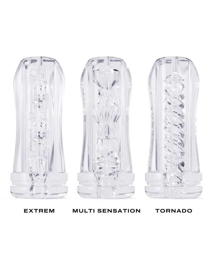 Dorcel - Stroker/Sleeve Voor Masturbator Deep Blow Tornado - Transparant 5 Dorcel - Stroker/Sleeve Voor Masturbator Deep Blow Tornado - Transparant - Afbeelding 3