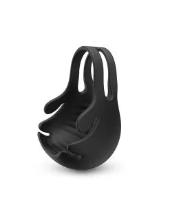 Dorcel - Vibrerende Cockring En Testikel Stimulator FUN BAG - Zwart