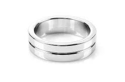 Kiotos Steel Extra Dikke RVS Cockring 15 Mm Breed