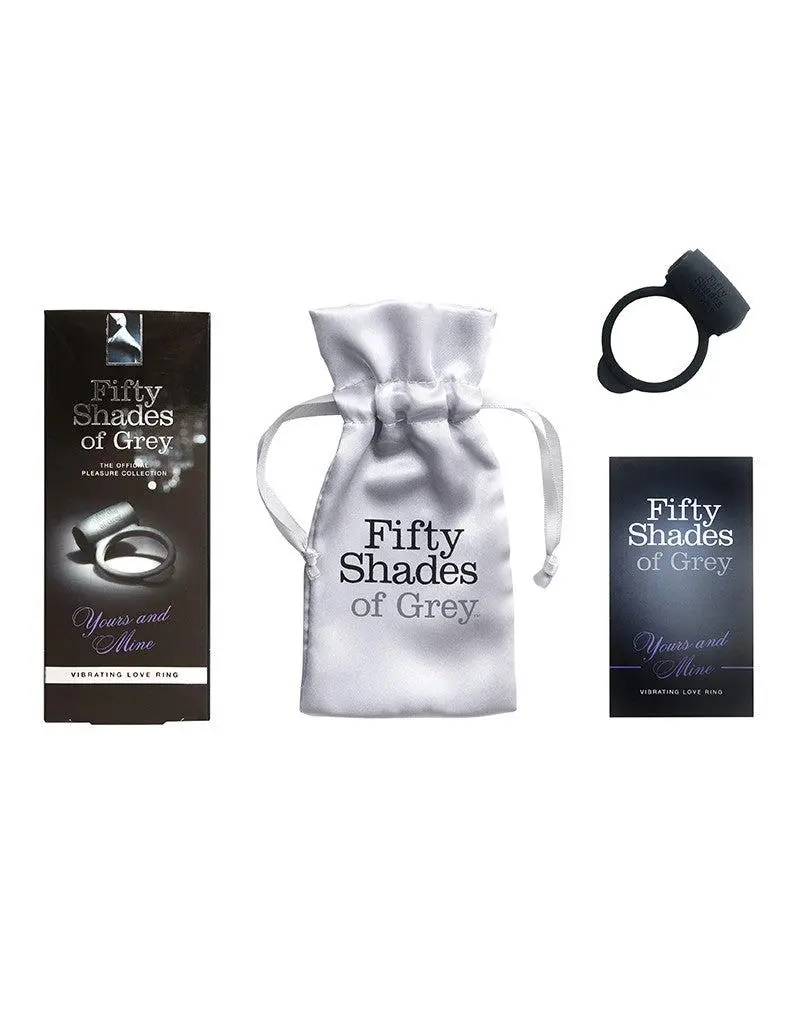 Fifty Shades Of Grey - “Yours And Mine” Vibrerende Liefdesring 4 Fifty Shades Of Grey - “Yours And Mine” Vibrerende Liefdesring - Afbeelding 2