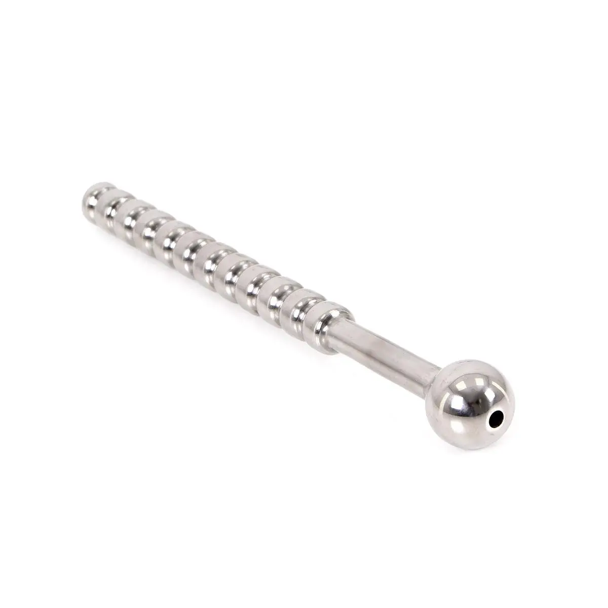 Kiotos Steel Geribbelde Penisplug RVS Adamo 4 Kiotos Steel Geribbelde Penisplug RVS Adamo - Afbeelding 2