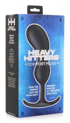 Heavy Hitters Premium Prostaat Plug Met Gewicht - XL 7 Heavy Hitters Premium Prostaat Plug Met Gewicht - XL -Cock & Ball Toys Heavy Hitters Premium Prostaat Plug Met Gewicht XL 3