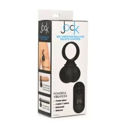 O-products Jock - 28X Vibrerende Siliconen Ballen - Large -Cock & Ball Toys Jock 28X Vibrerende Siliconen Ballen Large 5