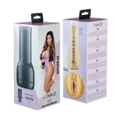 Kiiroo - Feelstar Stroker Masturbator Skyler Lo (Ook Voor Gebruik In De Kiiroo - Keon Automatische Masturbator) -Cock & Ball Toys Kiiroo Feelstar Stroker Masturbator Skyler Lo ook Voor gebruik In de Kiiroo Keon Automatische Masturbator 4