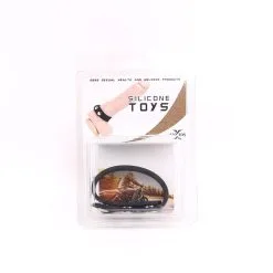 Kiotos Cockstrap Van Siliconen Met Drukknopen -Cock & Ball Toys Kiotos Cockstrap van siliconen met drukknopen 3