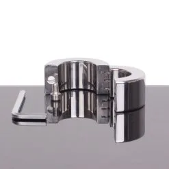 Kiotos Steel - Ballstretcher RVS Met Groeven Scharnierend 28 Mm Hoog Ø 35 Mm