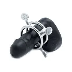 Kiotos Steel - RVS Torture Cockring Met Schroeven Binnenzijde -Cock & Ball Toys Kiotos Steel RVS Torture Cockring met Schroeven Binnenzijde 3