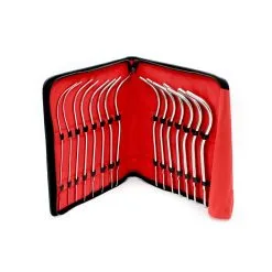 Kiotos Steel - Volledig Stalen Dilator Set DeLuxe - 15 Stuks In Etui -Cock & Ball Toys Kiotos Steel Volledig Stalen Dilator Set DeLuxe 15 stuks in etui 4
