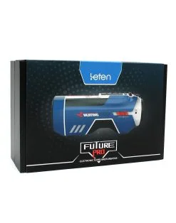 Leten - SM Future Pro Super Masturbator Stotend, Verwarmend, Met Geluid, Met DroogFunctie - Wit/Blauw -Cock & Ball Toys Leten SM Future Pro Super Masturbator stotend verwarmend met geluid met droogfunctie witblauw 7