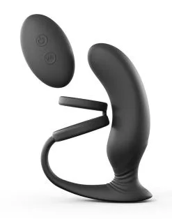 Love To Love - Double Game Remote Control ProstaatVibrator Met Cockring