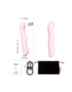 Cock & Ball Toys -Cock & Ball Toys Love to Love P spot G spot Vibrator SWAP met tapping functie lichtroze 2