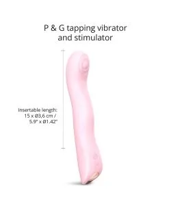 Love To Love - P-spot & G-spot Vibrator Swap Met TApping Functie - LichtRoze -Cock & Ball Toys Love to Love P spot G spot Vibrator SWAP met tapping functie lichtroze 3