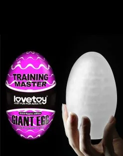 Lovetoy - Giant Egg Masturbator Ei - Paars
