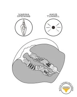 Lovetoy - Masturbator Streetgirls 13 - Lichte Huidskleur -Cock & Ball Toys Lovetoy Masturbator Streetgirls 13 Lichte Huidskleur 11