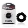 Lovetoy - Powerplus Flexibele Cockring Tandwiel - Zwart -Cock & Ball Toys Lovetoy Powerplus Flexibele Cockring Tandwiel zwart
