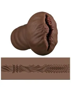 Lovetoy - Stroker Masturbator Alien's Pie 1 - Donkere Huidskleur -Cock & Ball Toys Lovetoy Stroker Masturbator ALIENS PIE 1 donkere huidskleur 3