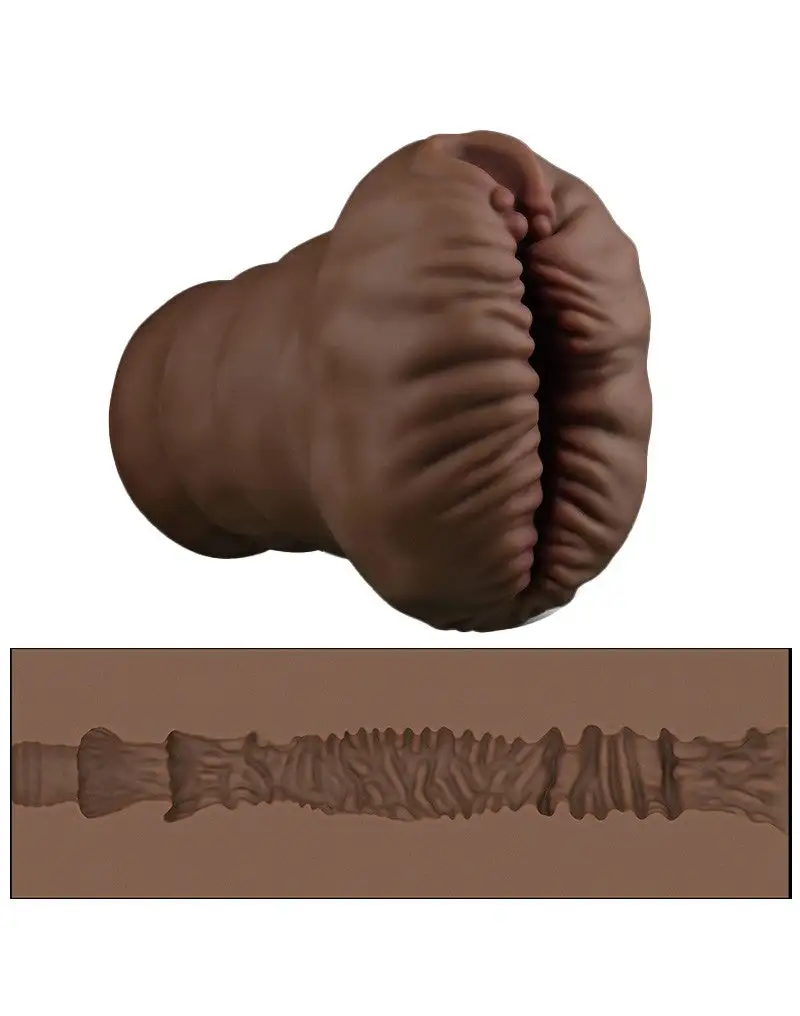 Lovetoy - Stroker Masturbator Alien's Pie 2 - Donkere Huidskleur 5 Lovetoy - Stroker Masturbator Alien's Pie 2 - Donkere Huidskleur - Afbeelding 3