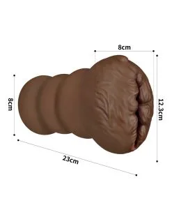 Lovetoy - Stroker Masturbator Alien's Pie 3 - Donkere Huidskleur 20 Lovetoy - Stroker Masturbator Alien's Pie 3 - Donkere Huidskleur -Cock & Ball Toys Lovetoy Stroker Masturbator ALIENS PIE 3 donkere huidskleur 9