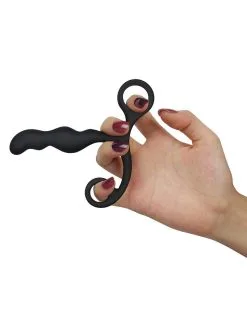 Lovetoy - Ultimate P-spot Tease -r Prostaat Dildo - Zwart -Cock & Ball Toys Lovetoy Ultimate P spot Tease r Prostaat Dildo Zwart 9