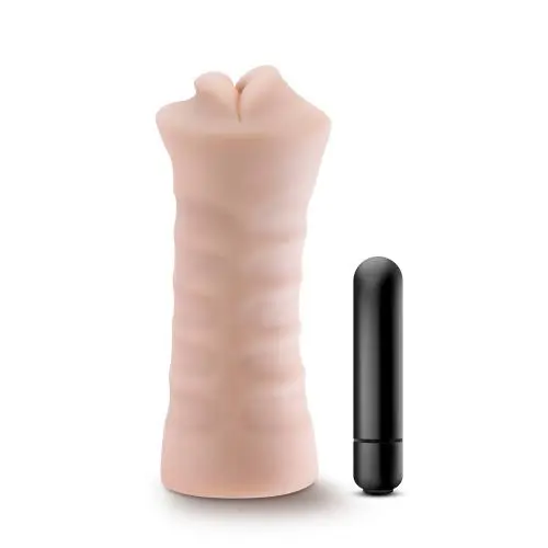 M For Men - Skye Masturbator Met Bullet Vibrator - Mond 4 M For Men - Skye Masturbator Met Bullet Vibrator - Mond - Afbeelding 2