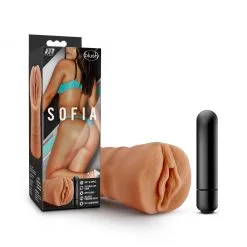 M For Men Sofia Masturbator Met Bullet Vibrator - Vagina -Cock & Ball Toys M for Men Sofia Masturbator Met Bullet Vibrator Vagina 3