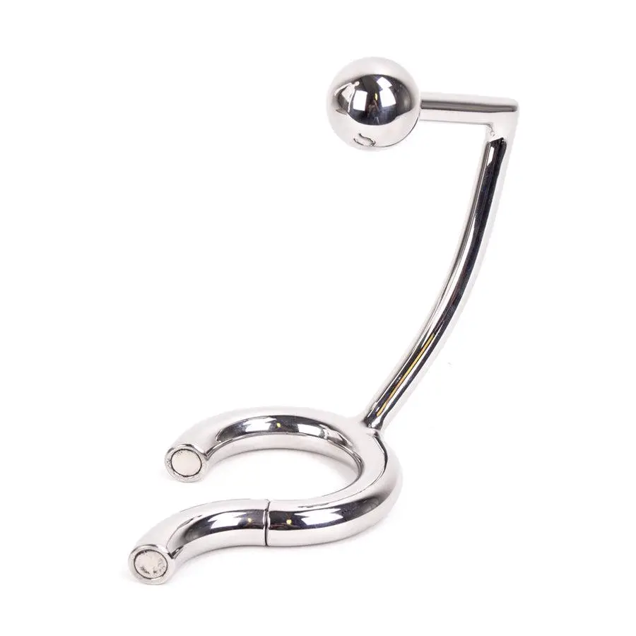 Kiotos Steel Magnetische RVS Cockring Met Anaal Intruder 5 Kiotos Steel Magnetische RVS Cockring Met Anaal Intruder - Afbeelding 3