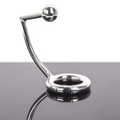 Kiotos Steel Magnetische RVS Cockring Met Anaal Intruder 9 Kiotos Steel Magnetische RVS Cockring Met Anaal Intruder -Cock & Ball Toys Magnetische RVS Cockring met Anaal Intruder 4