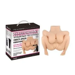 CHISA ManQ - Threesome Play Tonight 3D Doll Masturbator -Cock & Ball Toys ManQ Threesome Play Tonight 3D Doll Masturbator 5