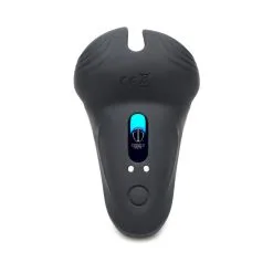 Trinity Vibes Master Series - 10X Silicone Cock & Ball Ring Met Perineum Stimulator & Afstandsbediening -Cock & Ball Toys Master Series 10X Silicone Cock Ball Ring met Perineum Stimulator afstandsbediening 4