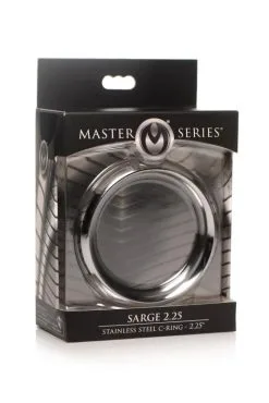 EDC Master Series - Sarge Metalen Cockring - BinnenDiameter 57 Mm 9 EDC Master Series - Sarge Metalen Cockring - BinnenDiameter 57 Mm -Cock & Ball Toys Master Series Sarge Metalen Cockring Binnendiameter 57 mm 4