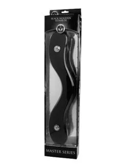 EDC Master Series - Wooden Humbler - Balzak Klem The Enforcer - Zwart -Cock & Ball Toys Master Series Wooden Humbler Balzak Klem The Enforcer zwart 5