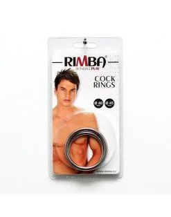 Rimba Bondage Play Metalen Cockringen Set Met Lasnaad In Verschillende Maten -Cock & Ball Toys Metalen Cockringen Set met lasnaad in verschillende maten 3