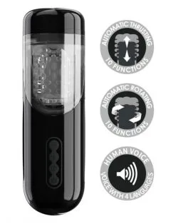 Pretty Love - Krachtige Roterende En Stotende Masturbator Lorelei -Cock & Ball Toys Pretty Love Krachtige Roterende en Stotende Masturbator Lorelei 5