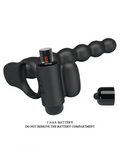 Pretty Love - Penis Vibrerende Cockring Met Buttplug Hercules - Zwart 21 Pretty Love - Penis Vibrerende Cockring Met Buttplug Hercules - Zwart -Cock & Ball Toys Pretty Love Penis Vibrerende Cockring met Buttplug Hercules zwart 9