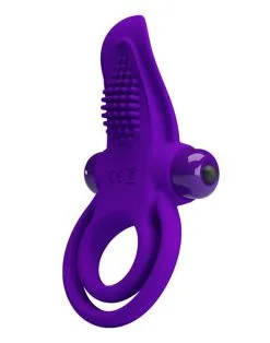 Pretty Love - Vibrerende Cockring Met Clitoris Tong Stimulator