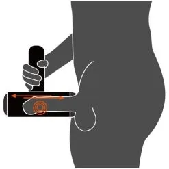 Rebel Duo Blowjob Masturbator Met Handvat -Cock & Ball Toys Rebel Duo Blowjob Masturbator met handvat 6